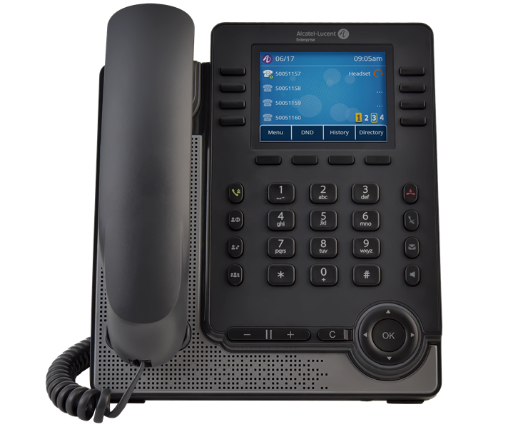 Myriad M7 - Téléphone SIP haut de gamme avec écran couleur - 2 ports RJ45 gigabit, 2 ports USB, Connexion Bluetooth